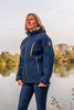 Softshell Jacke blau Gr. S UNISEX für Männer und Frauen