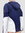 Größe XL - Softshell Jacke blau weiß