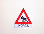 Aufnäher Norway Elch