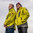 Softshell Jacke gelbgrün Gr. XL